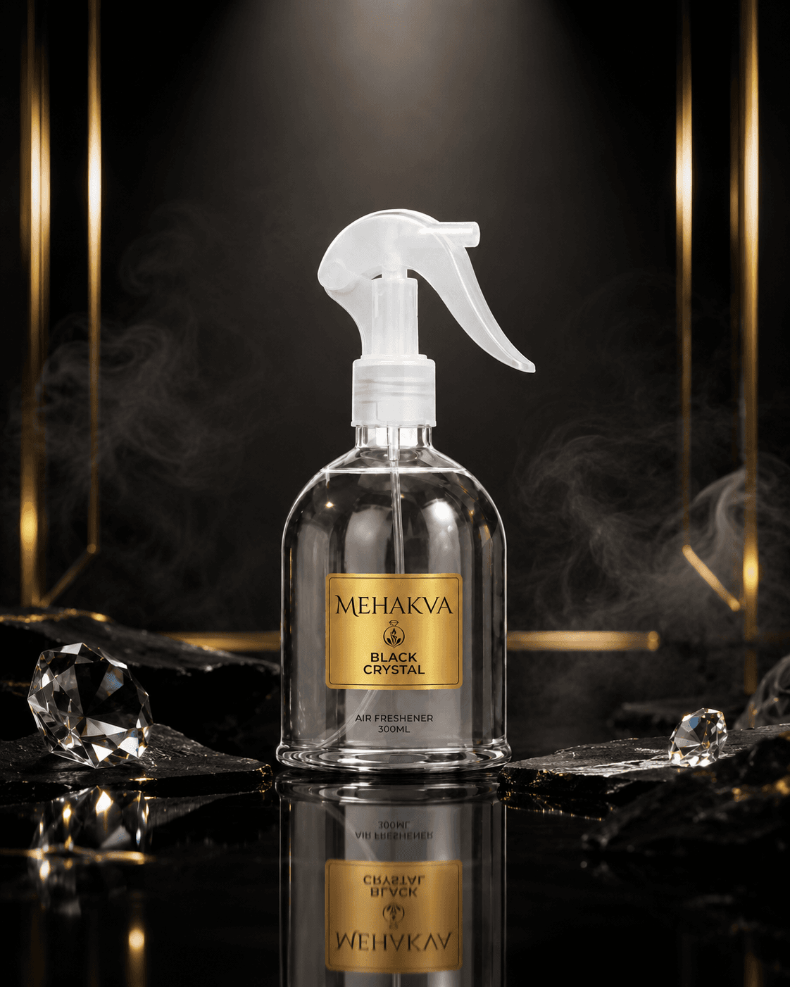 Black Crystal Air Freshener: Luxury Room Fragrance for the Modern Indian Home
