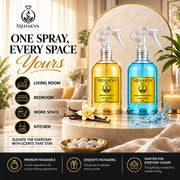 Mehakva Warm Vanilla 300ML sweet vanilla-scented premium air freshener bottle thumbnail 5