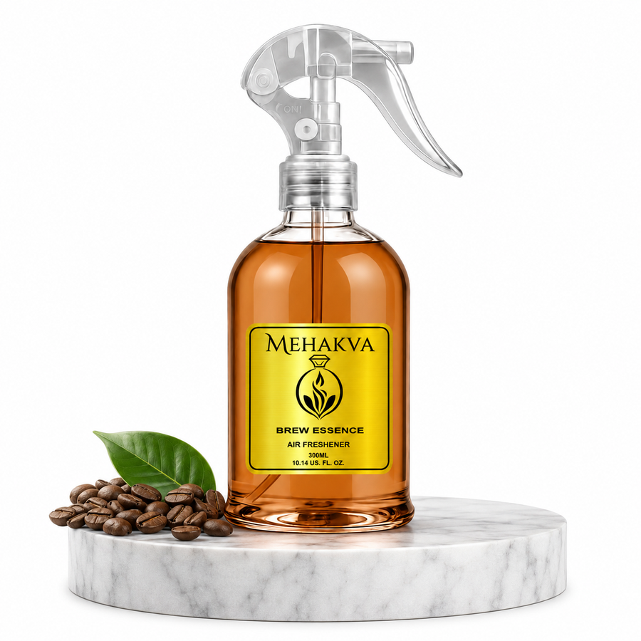 MEHAKVA Brew Essence — Premium Aroma Mist